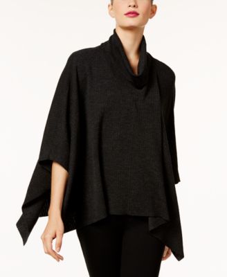 Eileen Fisher - Merino Wool Poncho Sweater