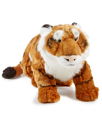 FAO Schwarz Tiger Plush Cub Stuffed Animal Wild Cat Soft Toy 12" P10 for sale online 