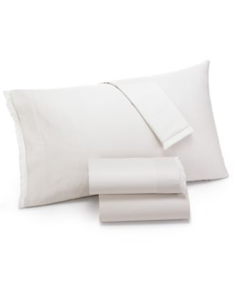 Lucky Brand - Cotton Sateen 230-Thread Count 4-Pc. Fringe King Sheet Set