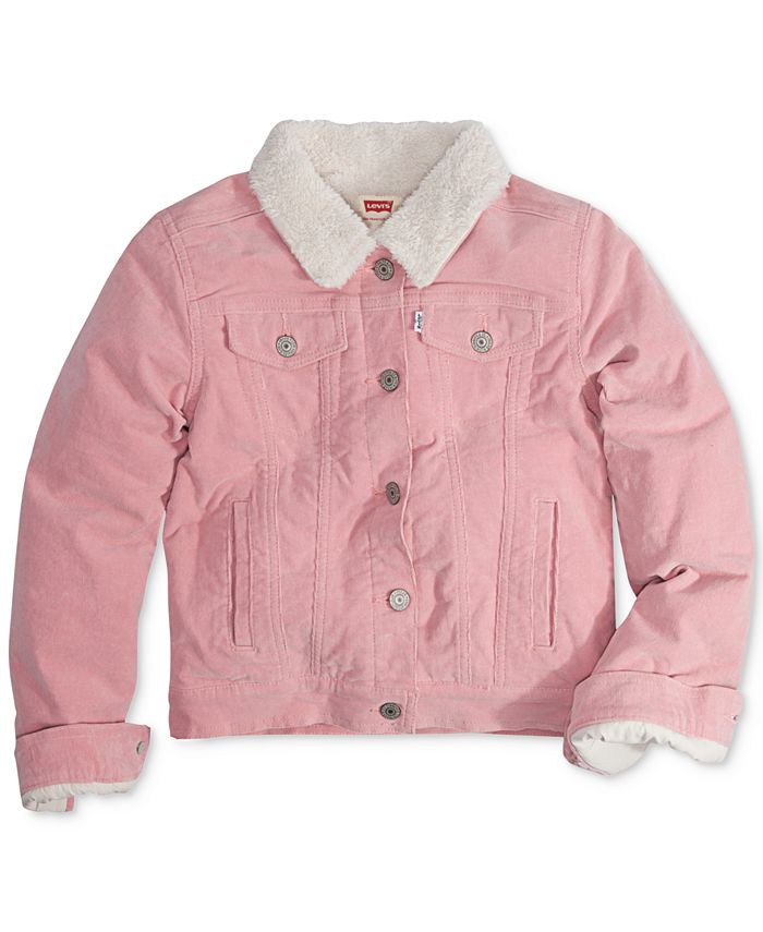 Levi's Faux-Fur Denim Jacket, Toddler Girls & Reviews - Coats & Jackets -  Kids - Macy's