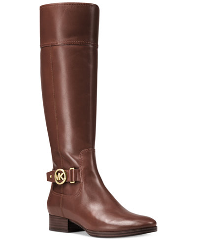 MICHAEL Michael Kors Harland Riding Boots - Boots - Shoes - Macy&#39;s