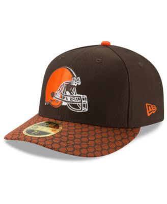 New Era Cleveland Browns Sideline Low Profile 59FIFTY Fitted Cap - Macy's