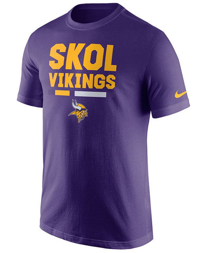 Nike Men's Minnesota Vikings Local Verbiage T-Shirt - Macy's