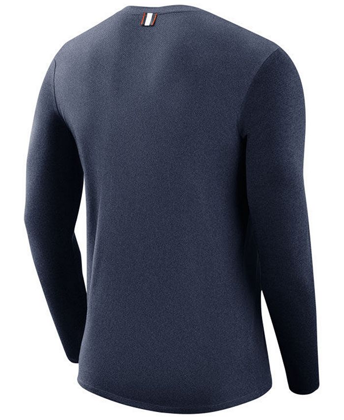 Nike Men's Denver Broncos Marled Wordmark Long Sleeve T-Shirt & Reviews ...