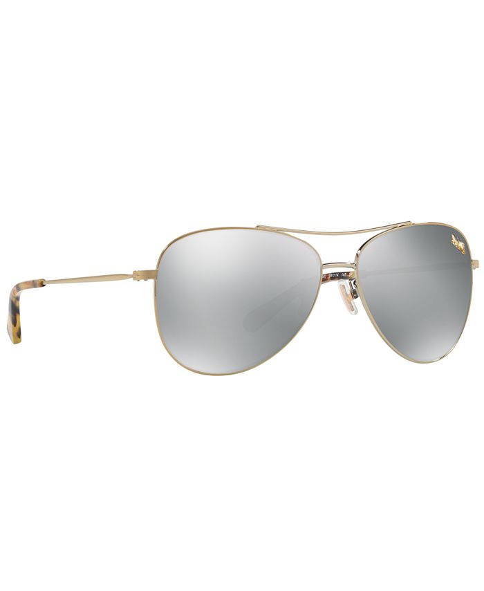 COACH Polarized Sunglasses, HC7079 Macy's