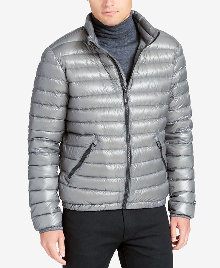 DKNY Men's Packable Puffer Jacket - Macy's