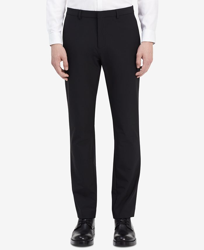 Calvin Klein Men's Infinite Tech Suit Pants - Macy's