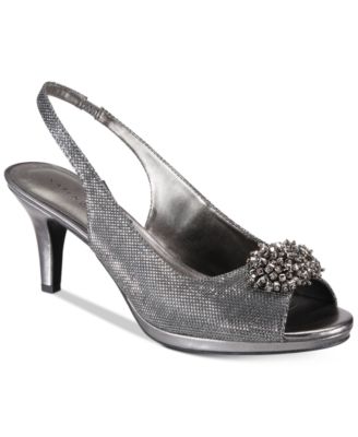 silver heels macys