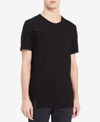 Calvin Klein - Men's Fashion Drop-Tail Scoop-Neck T-Shirt