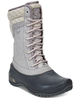 The North Face Women&#39;s Shellista Waterproof Winter Boots - Boots - Shoes - Macy&#39;s
