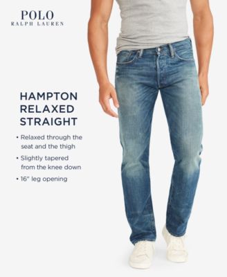 polo hampton relaxed straight jeans