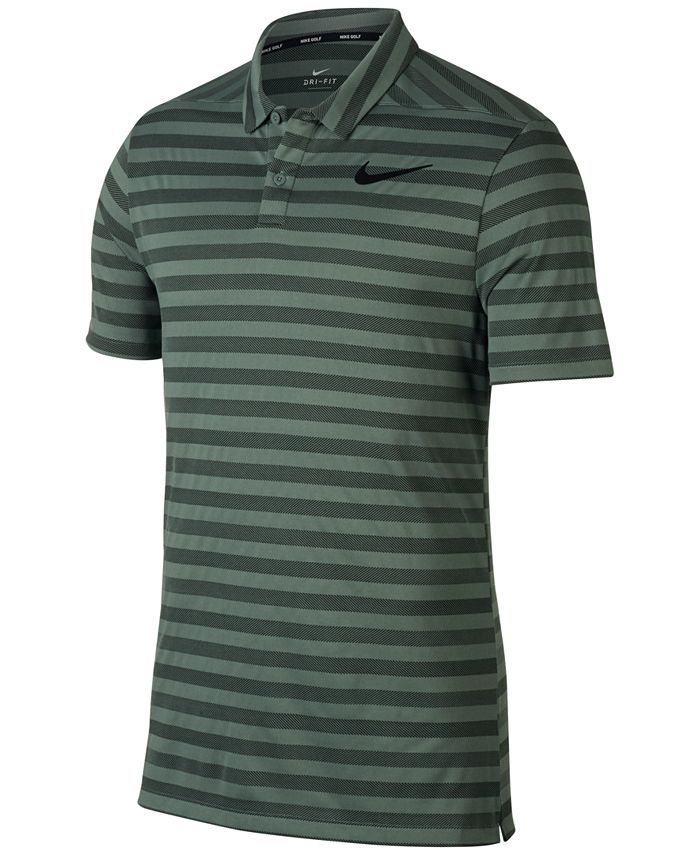 Nike Men's Dry Striped Golf Polo - Macy's