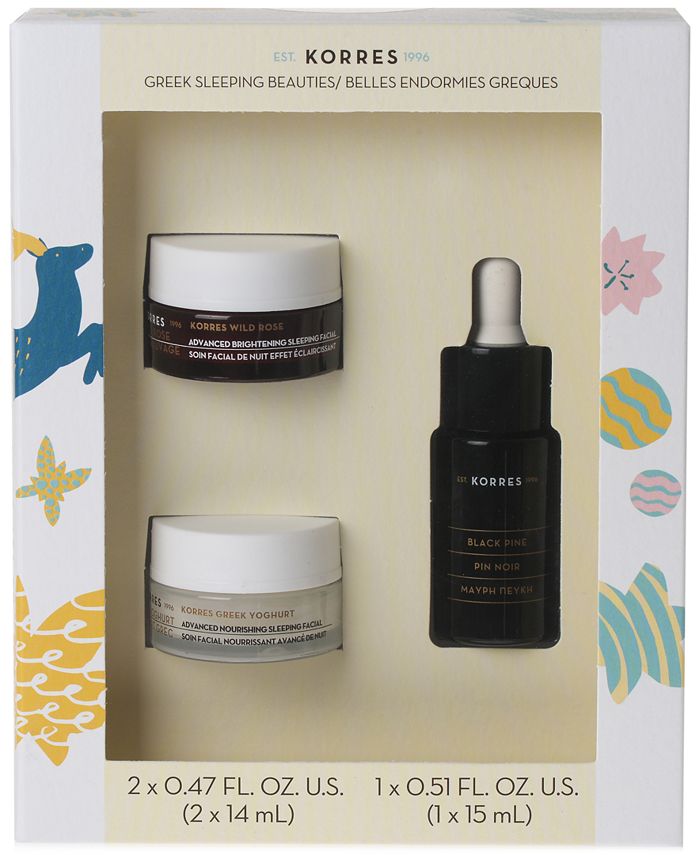KORRES 3Pc. Greek Sleeping Beauties Gift Set Macy's