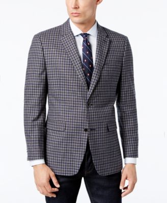 tommy hilfiger grey sport coat