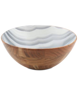 Thirstystone - Wood & Enamel Large Bowl