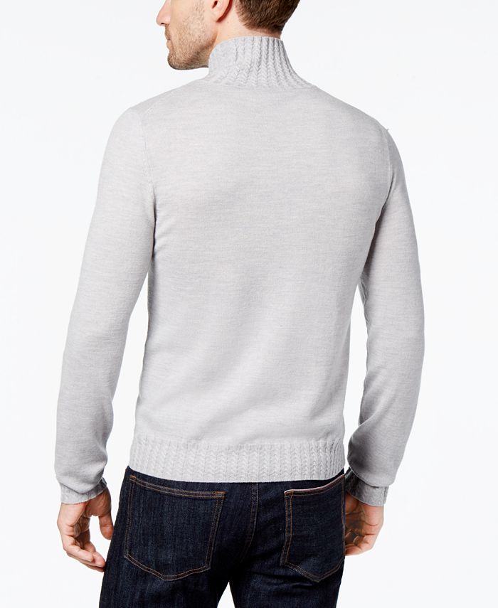 Daniel Hechter Paris Men's Merino Wool Turtleneck Sweater - Macy's