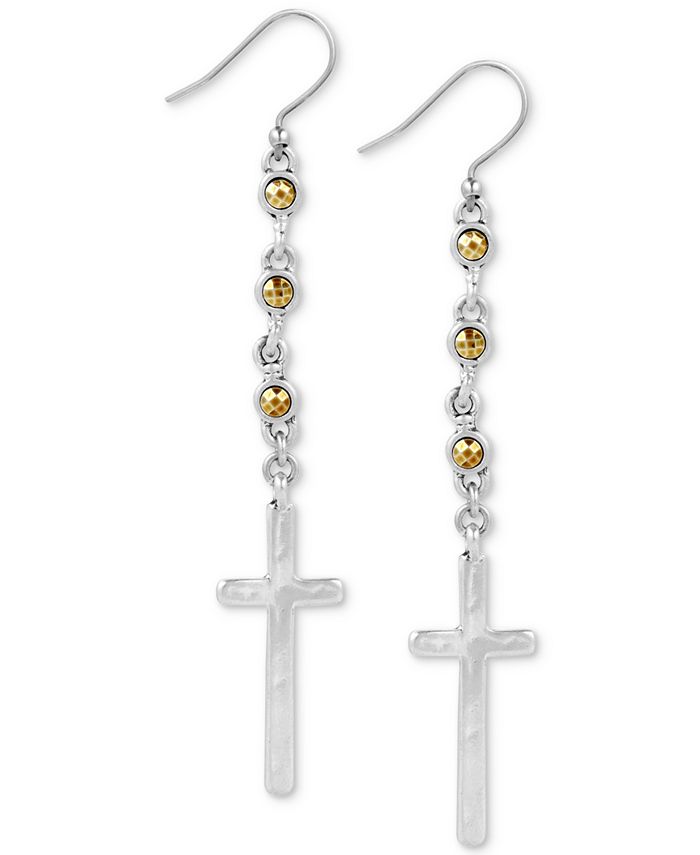 Lucky brand cross earrings Clearance