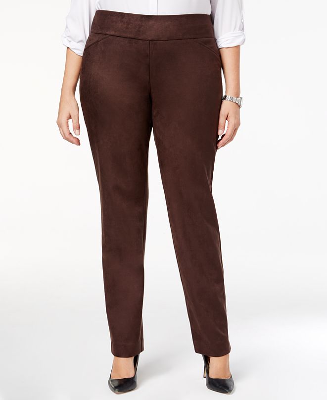 macys plus size pants and tops