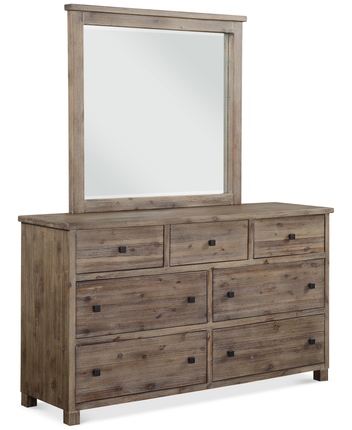 Macy's Closeout! Canyon Landscape Mirror, Created For  In Brown