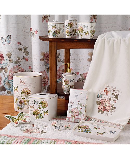 butterfly bathroom sets accessories