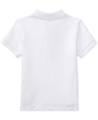 Baby Boys Cotton Polo Short Sleeved Shirt
