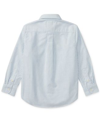 Toddler and Little Boys Cotton Oxford Shirt