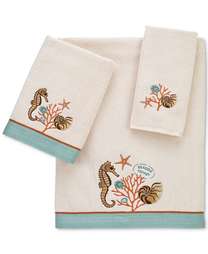 Avanti Seaside Vintage Bath Towel Macy's