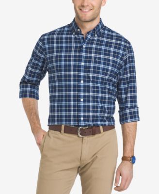 IZOD - Men's Saltwater Plaid Shirt