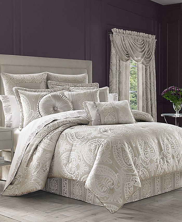 J Queen New York Le Blanc Bedding Collection - Macy's