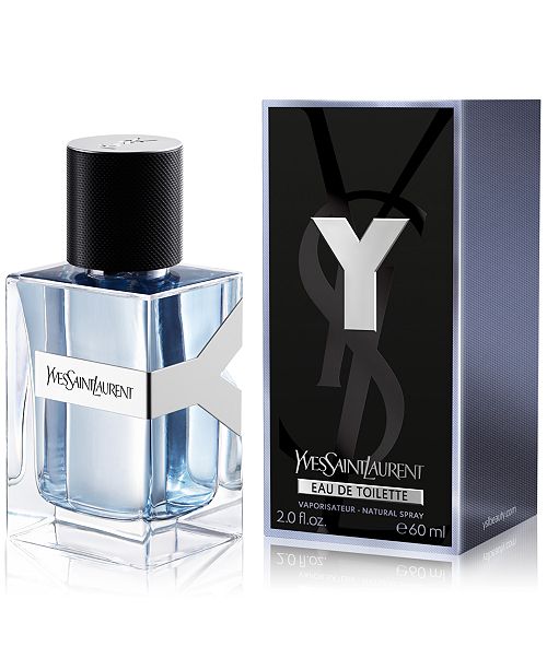 Yves Saint Laurent Men's Y Eau de Toilette Spray, 2 oz. & Reviews - All ...