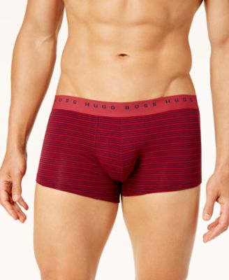 BOSS Men's Iconic Stripe Swim Trunks