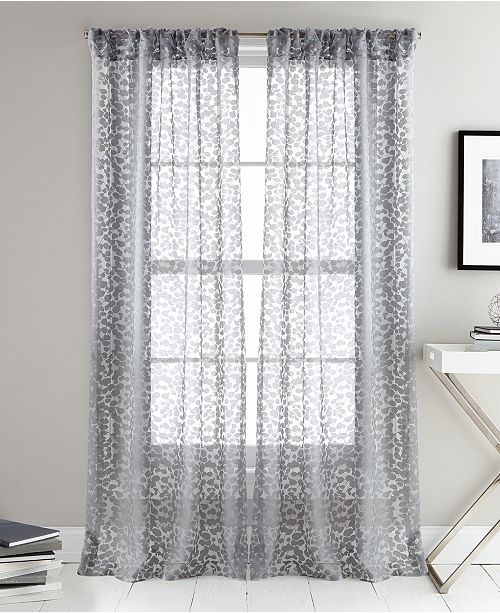 Dkny Halo Burnout Sheer 50 X 84 Pair Of Window Panels Reviews