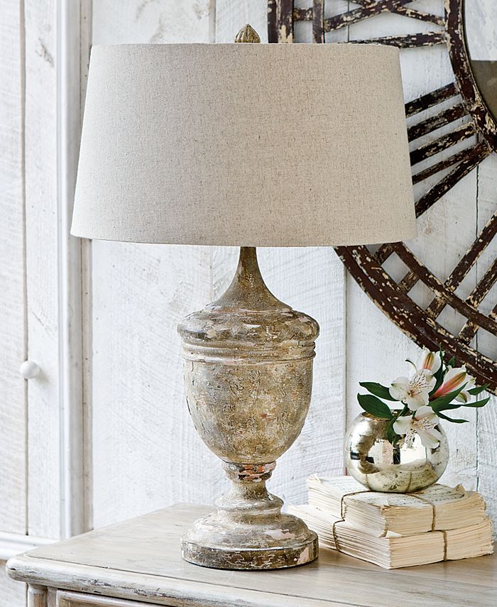 carriage & co. Regina Andrew Design Gesso Vase Table Lamp Macy's