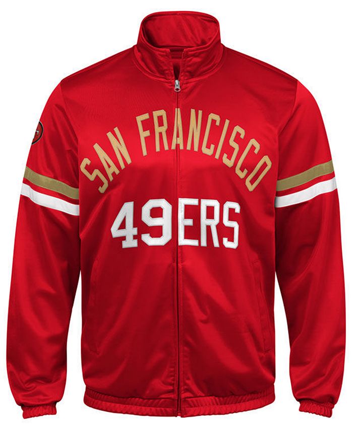 G-III Sports Men's San Francisco 49ers Veteran Track Jacket - Macy's