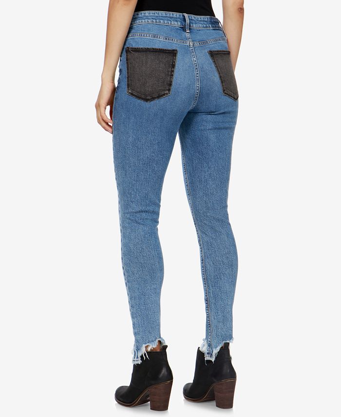 Lucky Brand Bridgette Contrast Skinny Jeans And Reviews Jeans Women
