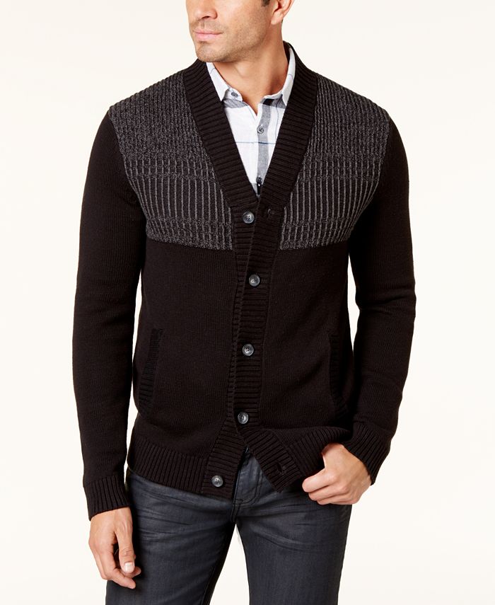 Alfani Men's Button-Up Cardigan, Created for Macy's - Macy's