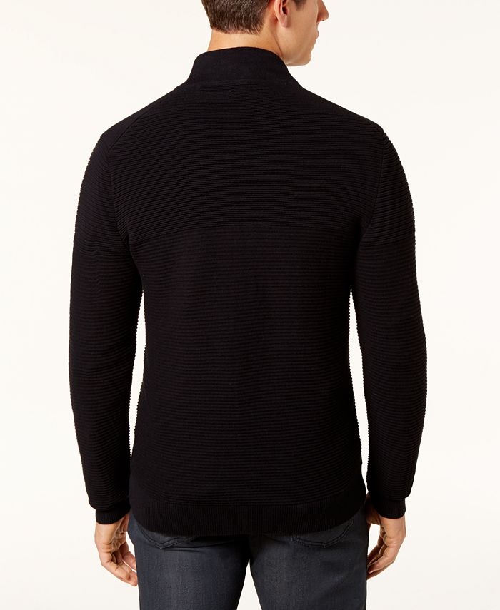 Alfani Men's Ribbed Cardigan Sweater - Macy's