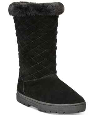 image of Style & Co Nickyy Cold-Weather Boots, Created for Macy-s Women-s Shoes