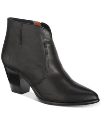 frye black ankle boots