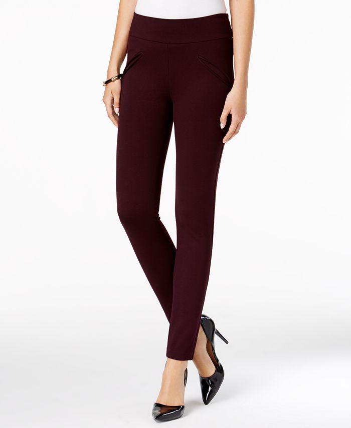 Tommy Hilfiger PonteKnit Compression Leggings Macy's