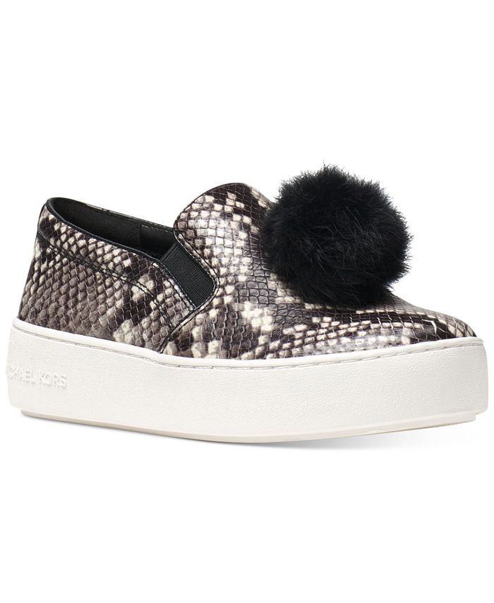 Michael kors shop pom pom sneakers