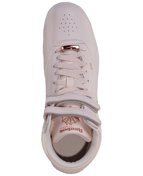 Reebok Women's Freestyle Hi Top Muted Casual Sneakers from Finish Line ...