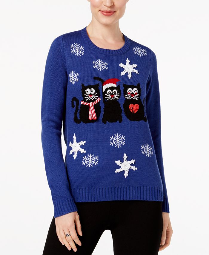 Macys discount embellished sweaters