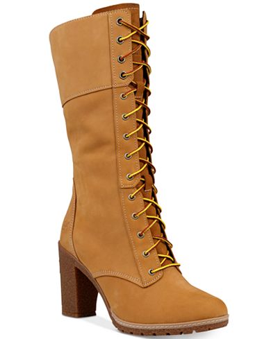 macys block heel boots