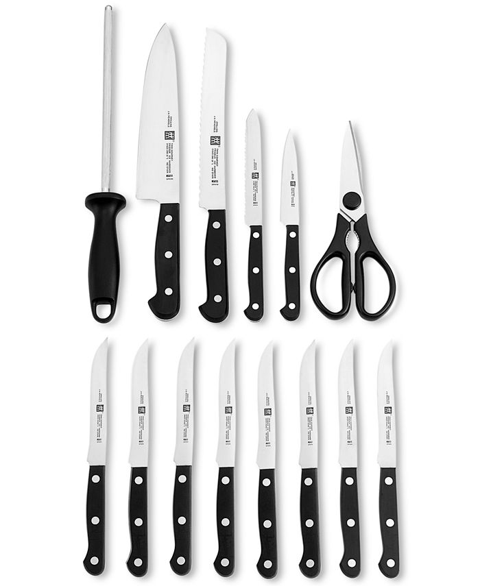 J.A. Henckels Zwilling Knife Block Set, Created for Macy's, 15 Piece