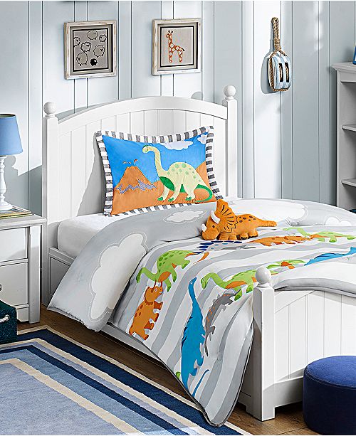 Mi Zone Dinosaur Dreams 3 Pc Reversible Twin Comforter Set