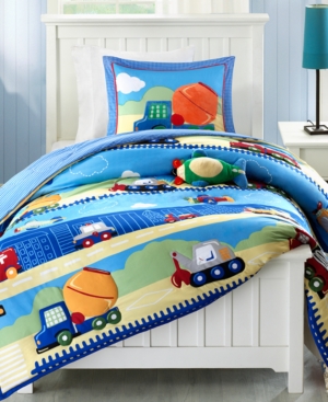 Mi Zone Kids Totally Transit 4-Pc. Reversible Full/Queen Comforter Set Bedding