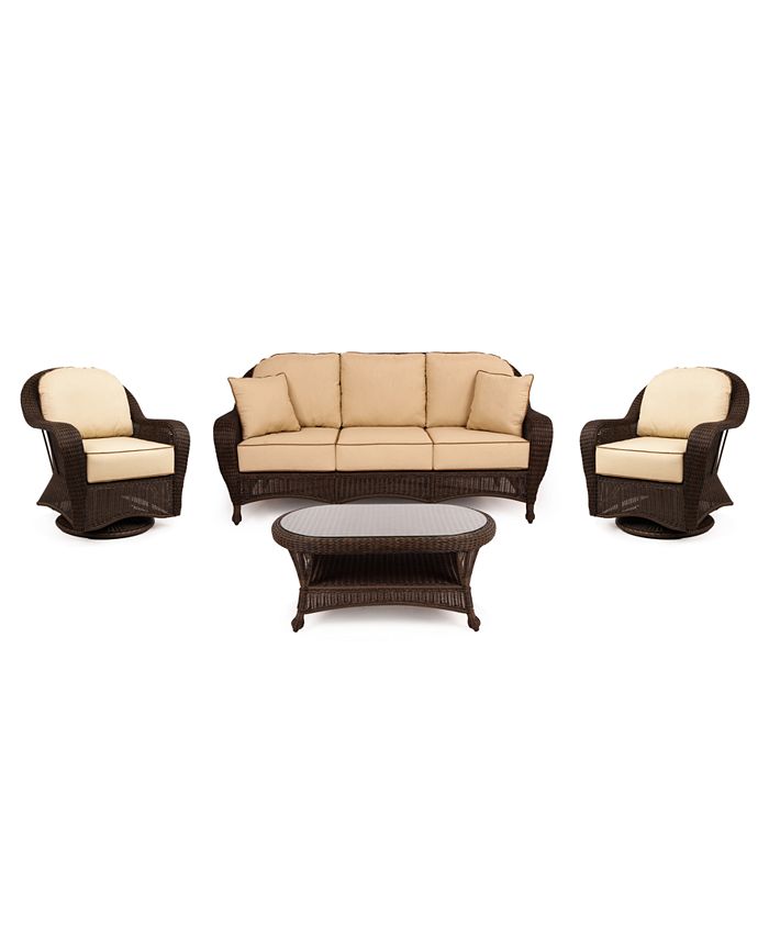 Macy's wicker 2025 patio furniture