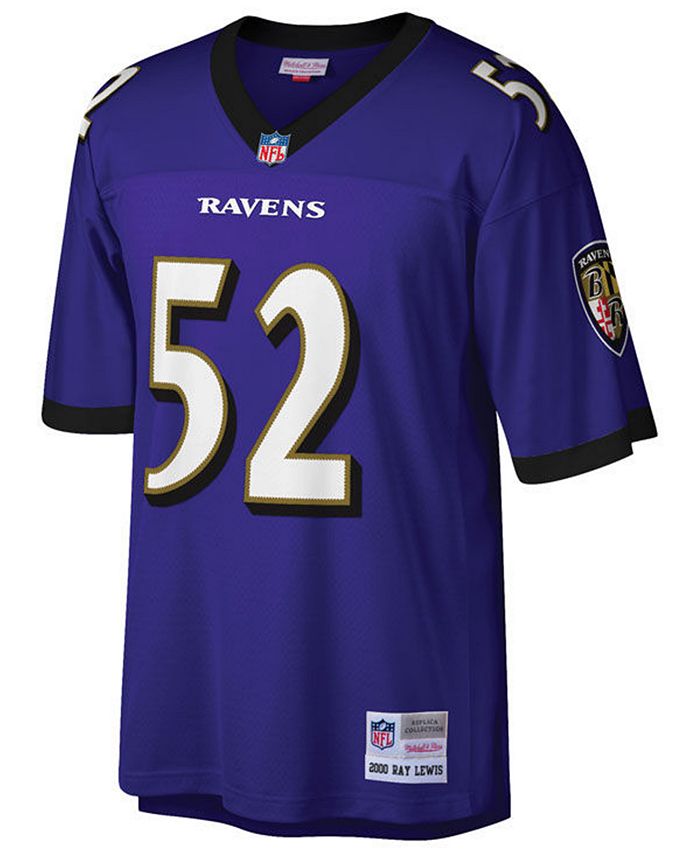 Mitchell & Ness Men's Ray Lewis Baltimore Ravens Replica Throwback Jersey -  Macy's