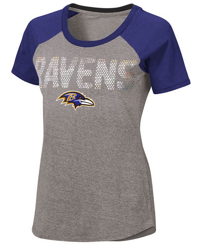 Touch by Alyssa Milano Women's Baltimore Ravens Conference T-Shirt - Macy's